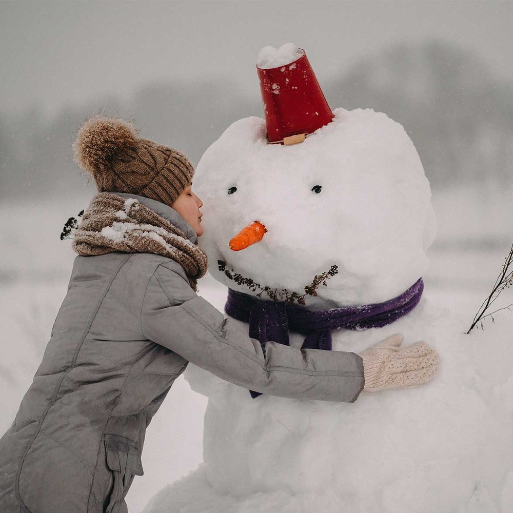 Встреча со снеговиком