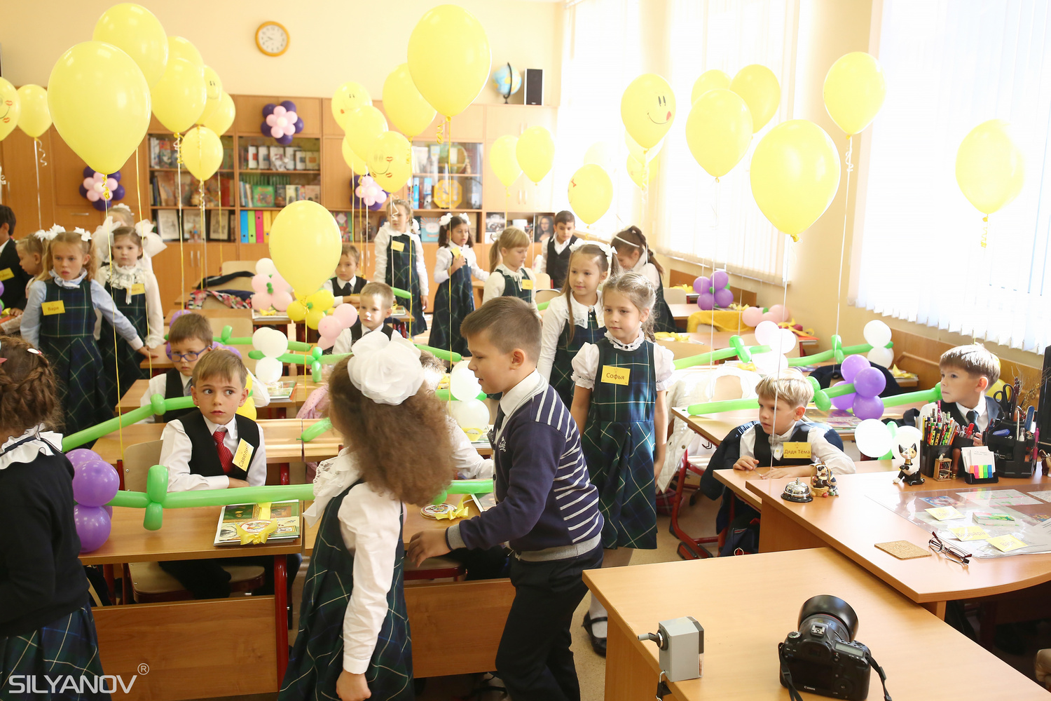 1 сентября в гимназии(Москва)