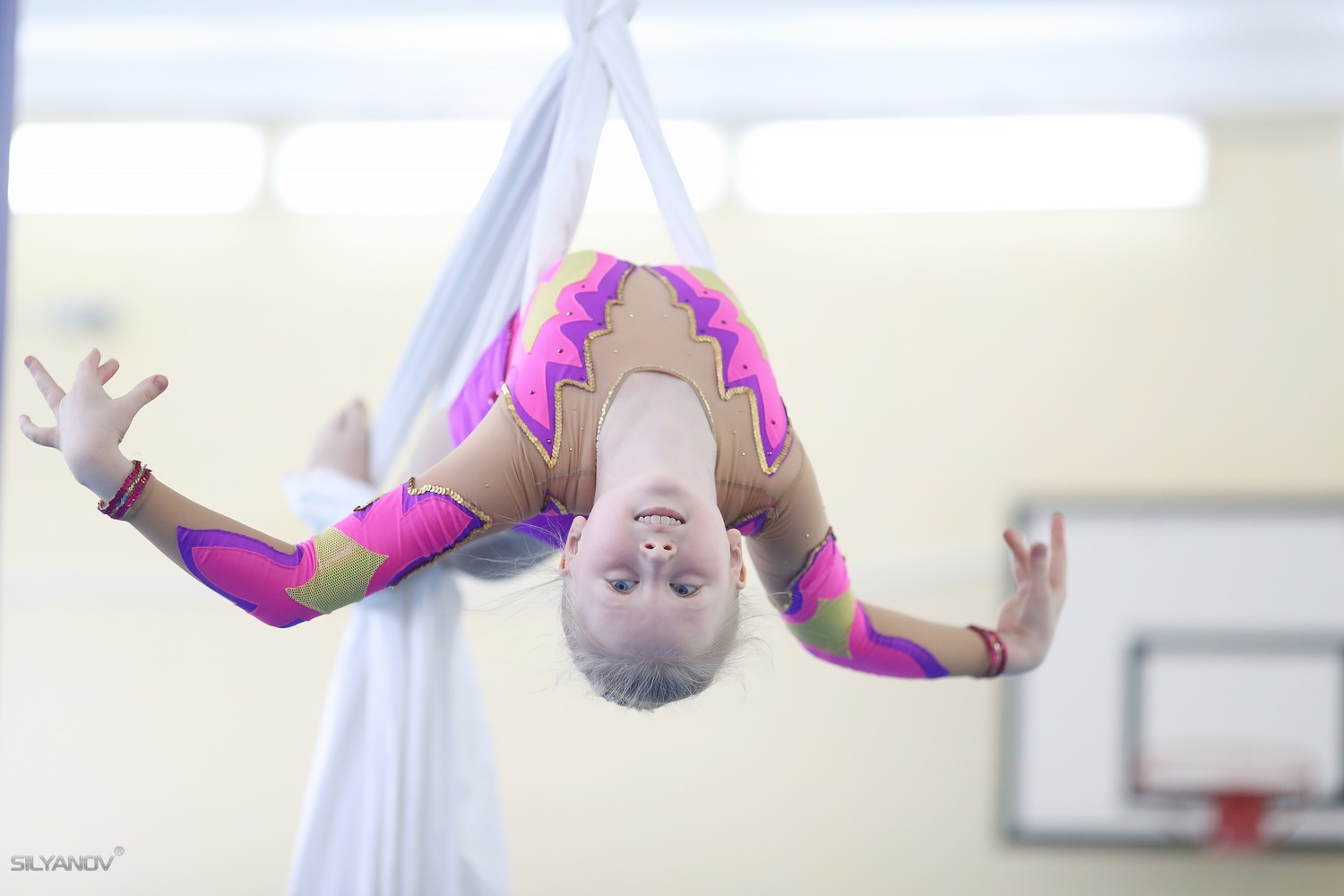 Турнир по воздушной гимнастике в школе Александры Демьянец (Москва 19 мая 2017) 