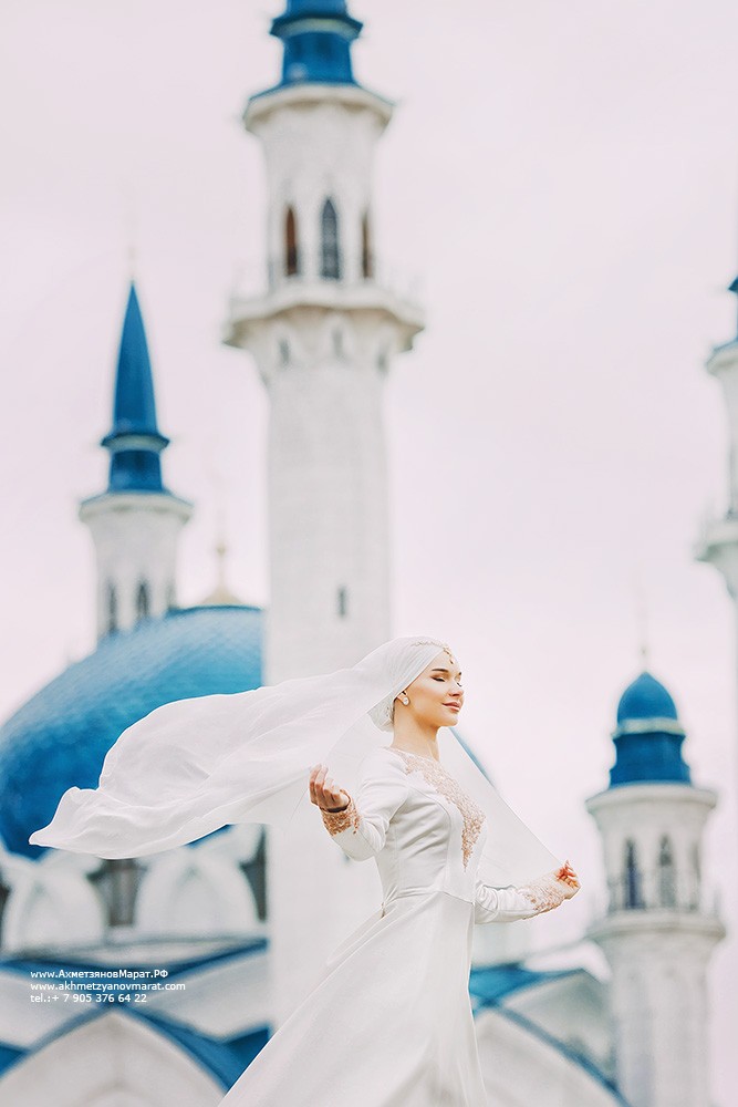 Фотограф на Никах казань москва уфа, платье платок украшения на никах, болгар белая мечеть, ярдэм