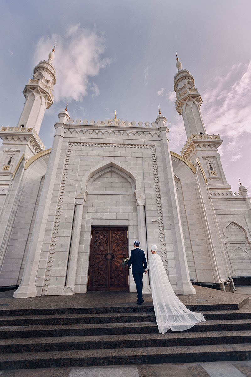 Никах свадьба банкетный зал в болгарах, отель Кол Гали Болгар, белая мечеть,  Kol Gali Resort & SPA 