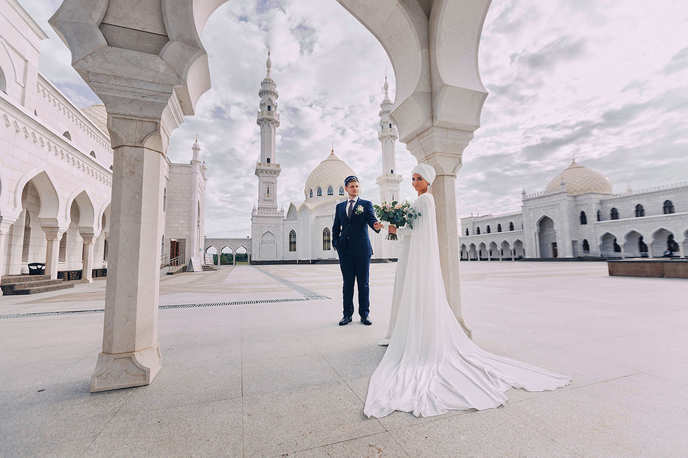Никах свадьба банкетный зал в болгарах, отель Кол Гали Болгар, белая мечеть,  Kol Gali Resort & SPA 