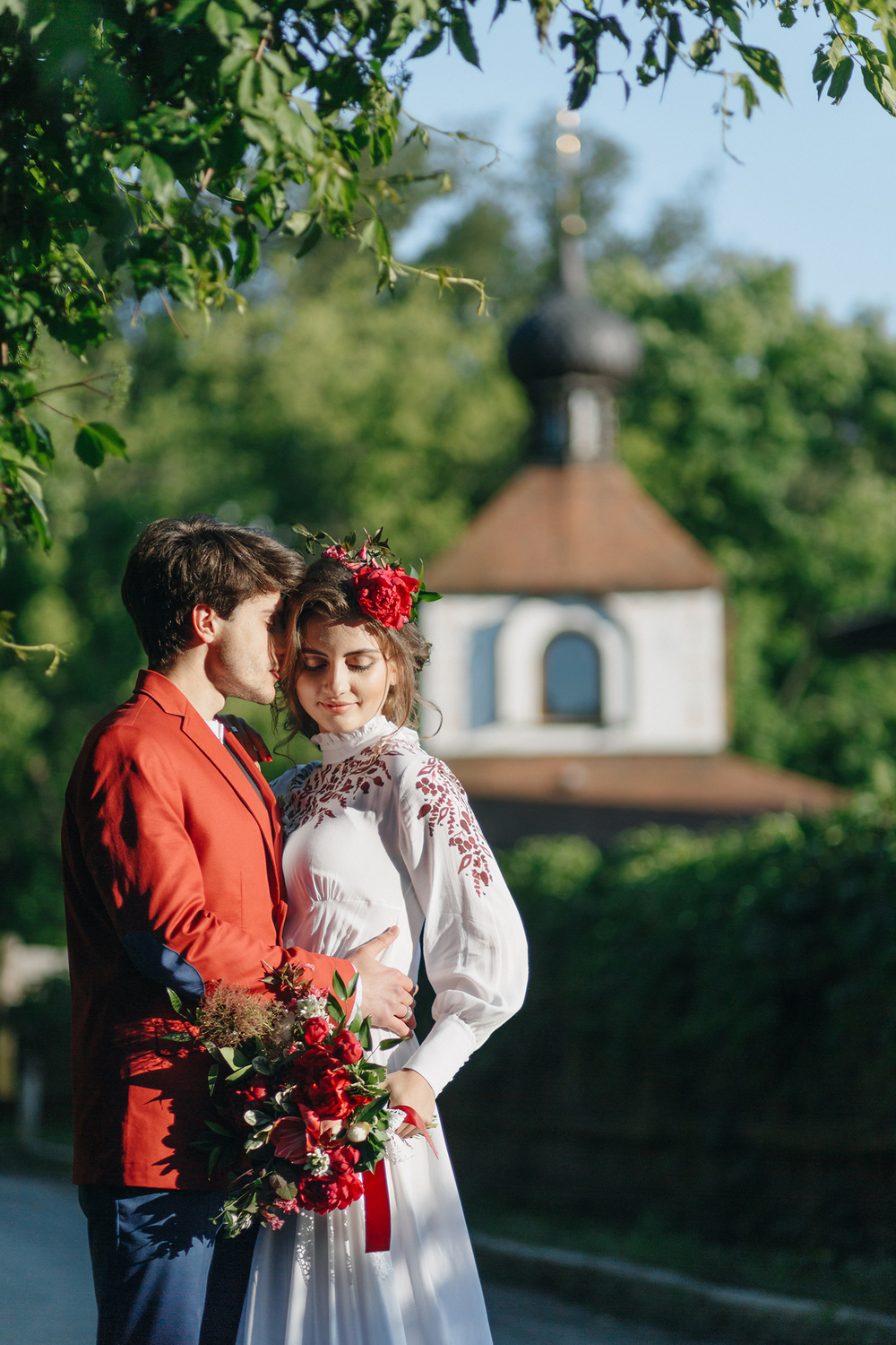 WINE SHADES OF UKRAINIAN WEDDING