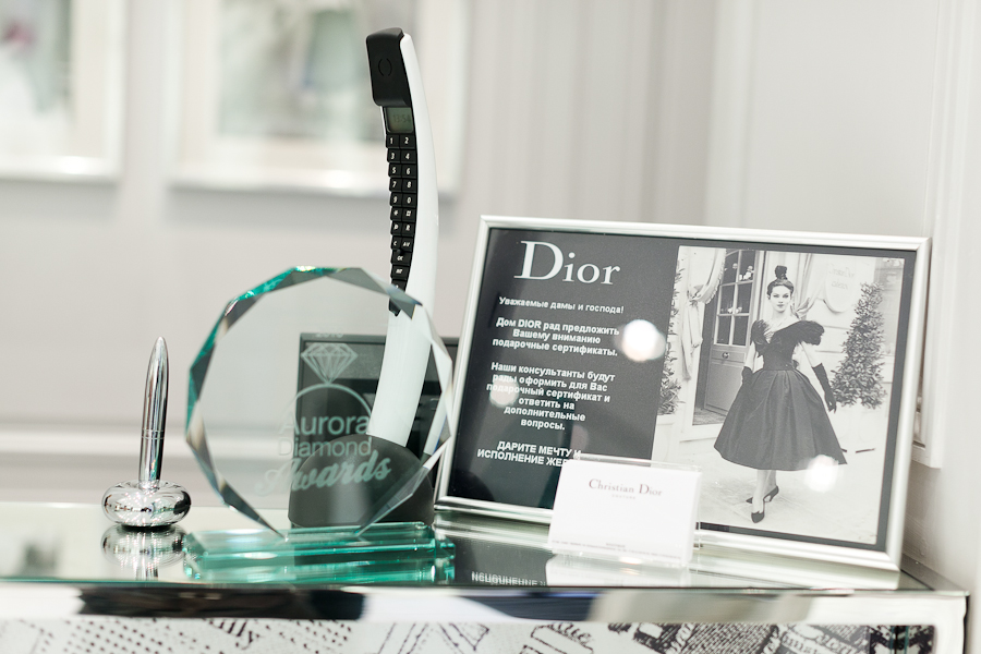 Бранч в бутике Dior