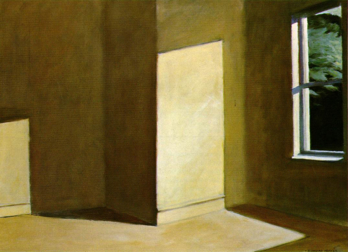 Edward Hopper - Sun in an Empty Room - 1963