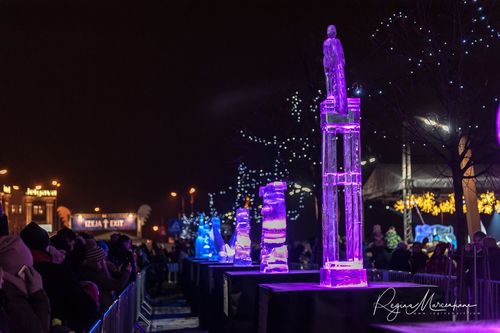 20th International Ice sculpture festival in Jelgava / XX международный фестиваль ледяных скульптур в Елгаве
