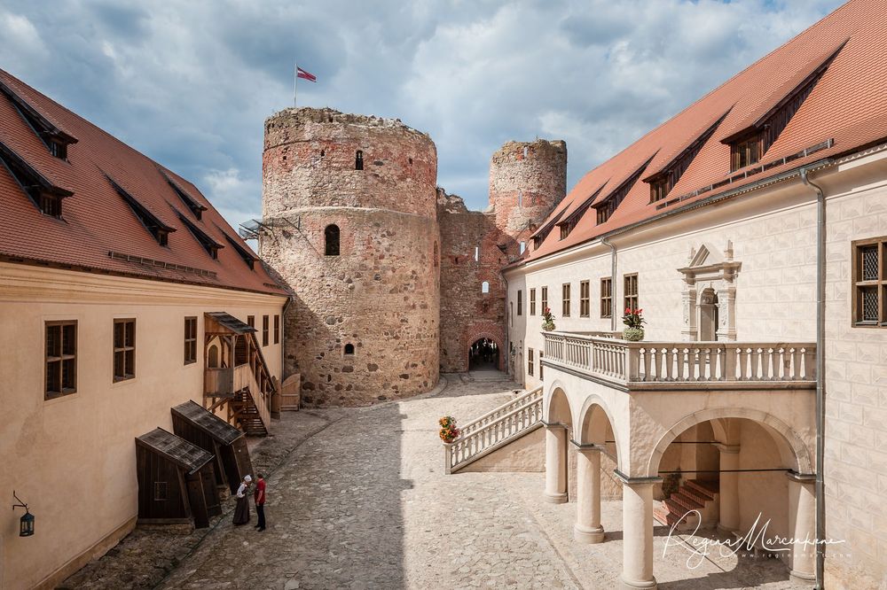 Старый город Бауски (Бауский замок / Bauskas pils / Bauska Castle )