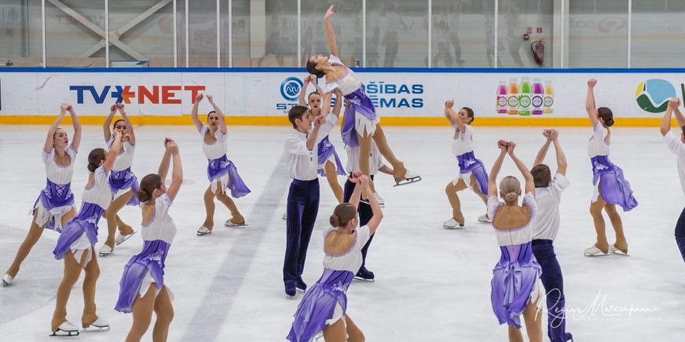 Riga Amber Cup -Synchronized skating /Синхронное фигурное катание