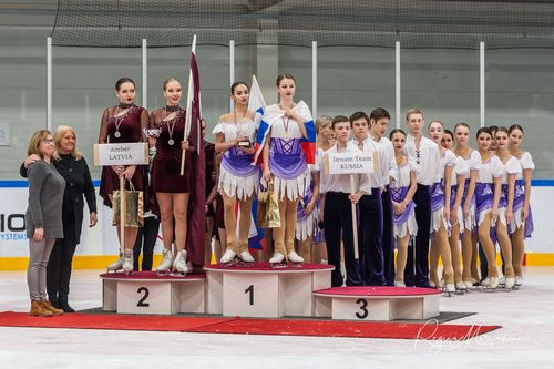 Riga Amber Cup -Synchronized skating /Синхронное фигурное катание