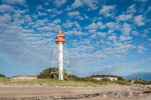 Pape lighthouse 1890
