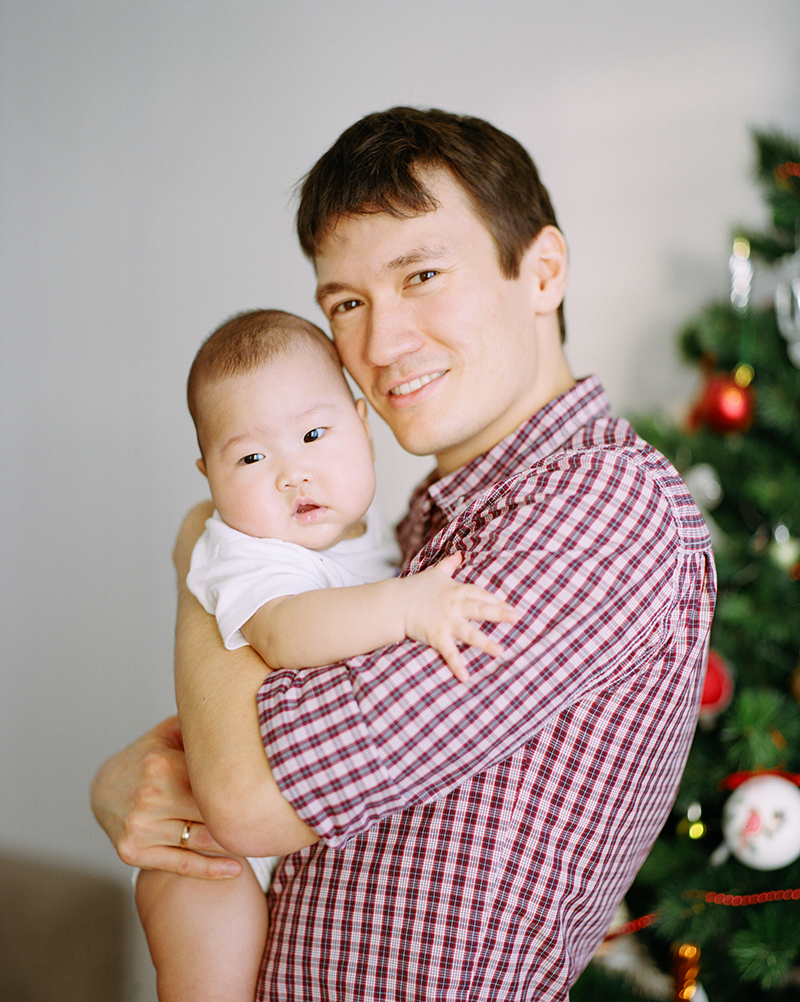 FAMILY - Лена, Андрей и Аня: первый Новый год