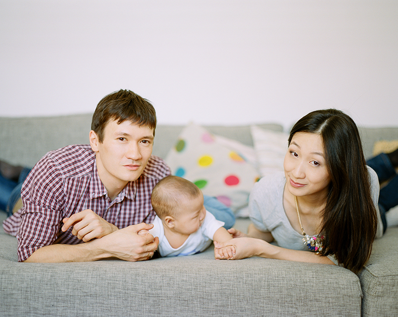 FAMILY - Лена, Андрей и Аня: первый Новый год