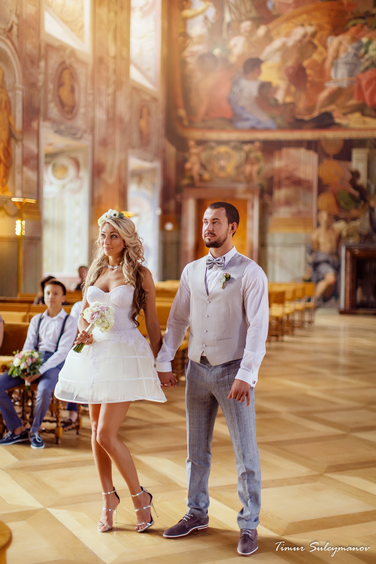 Wedding in the Troja palace