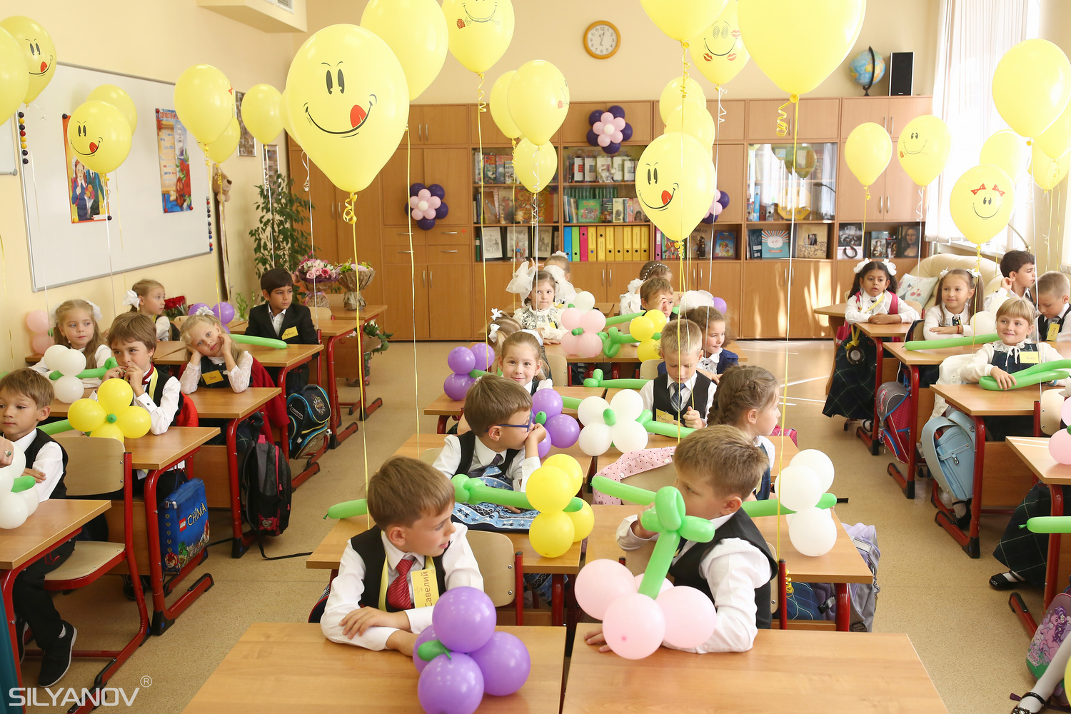 1 сентября в гимназии(Москва)