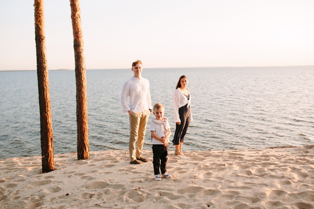 FAMILY - Julia, Roman and Daniil
