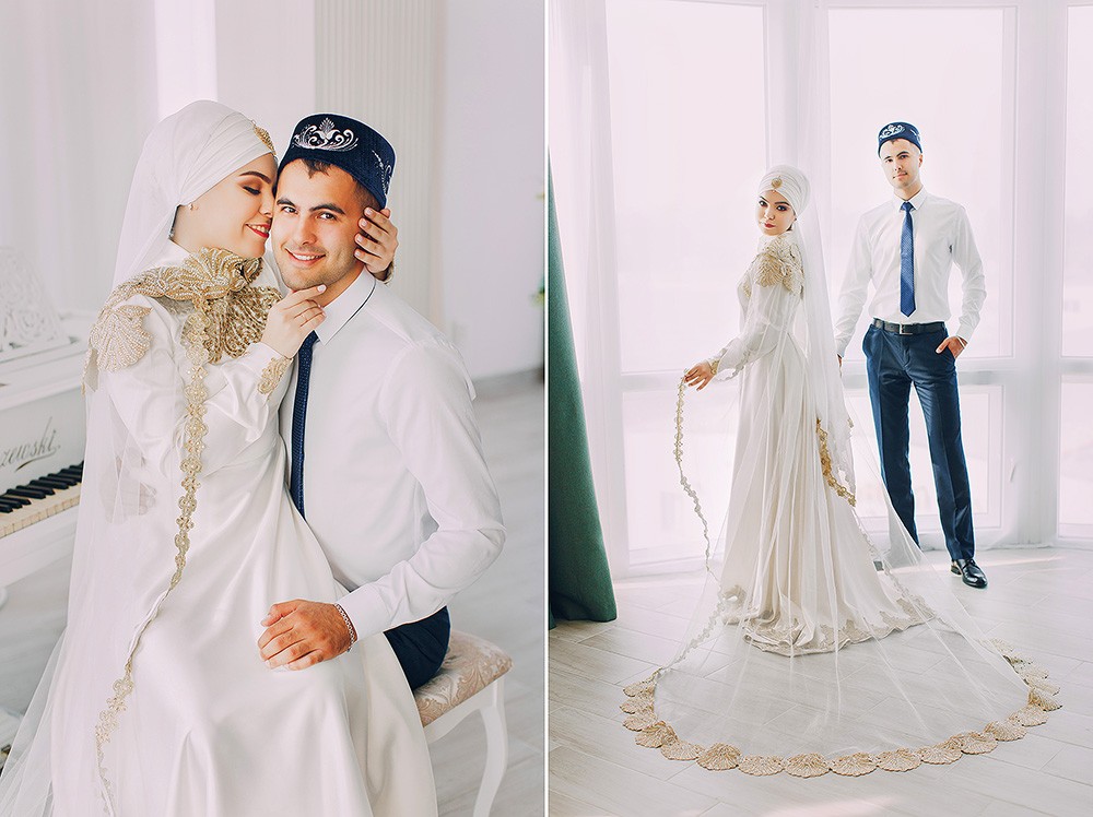 Старинный татарский свадебный костюм
