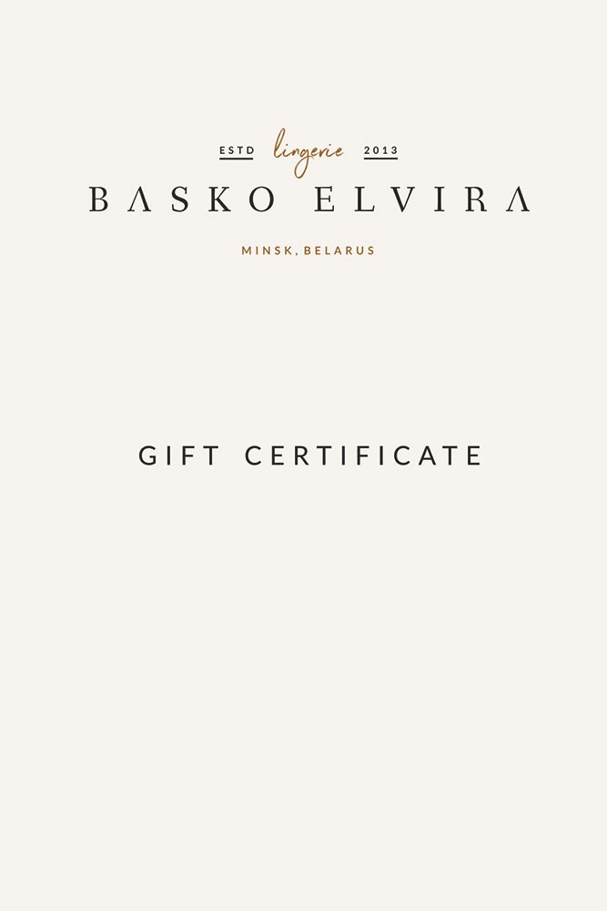 Подарочные сертификаты/Gift Certificate