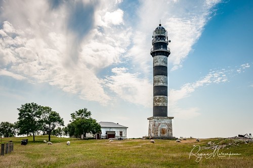 Osmussaar lighthouse 1954