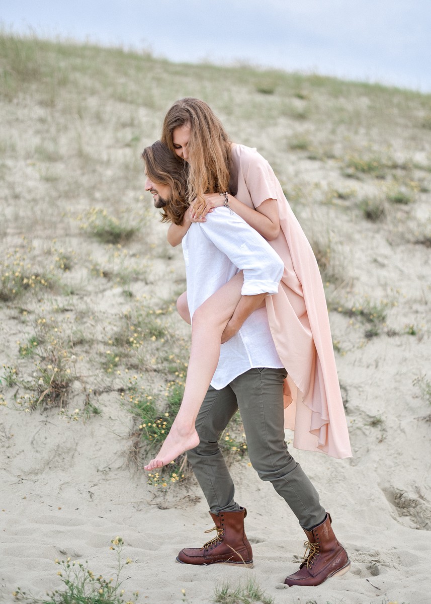 Anton & Lera, Curonian Spit, Lithuania