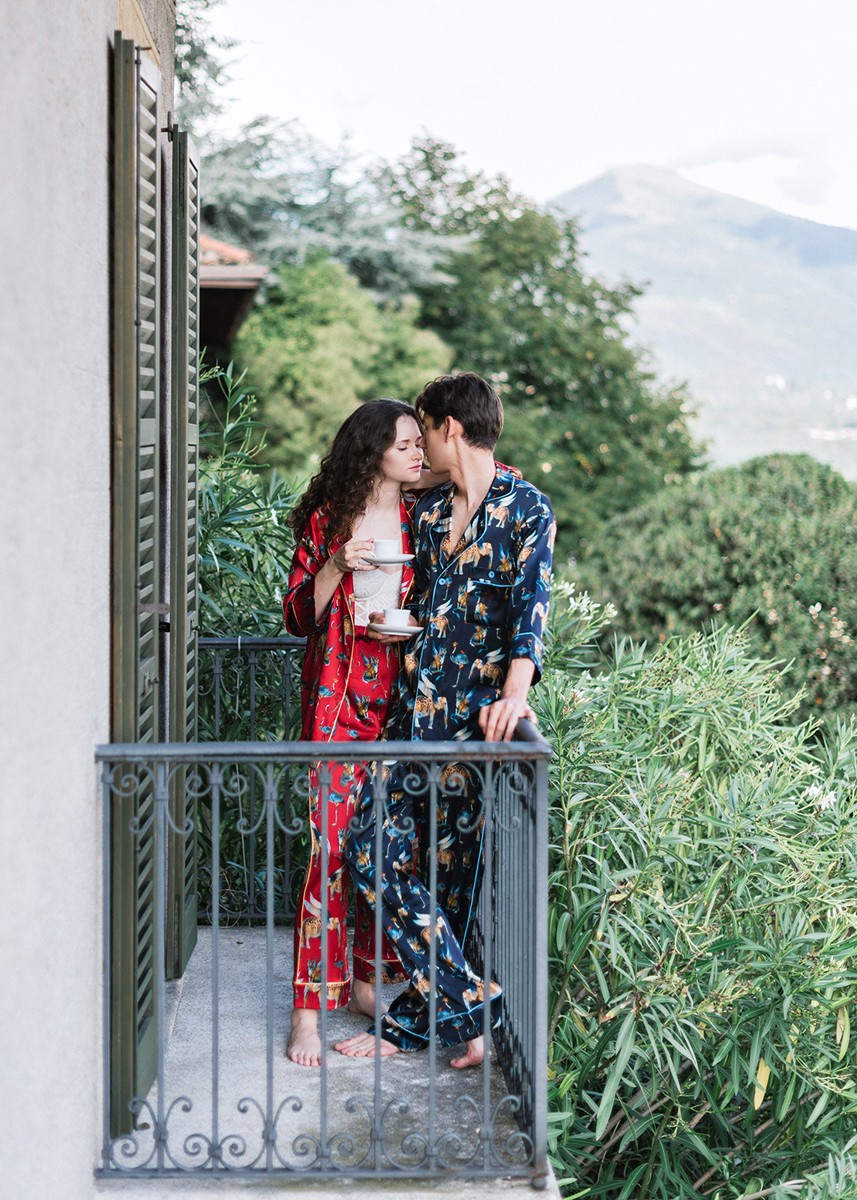 Taras & Yulia, Como wedding for two