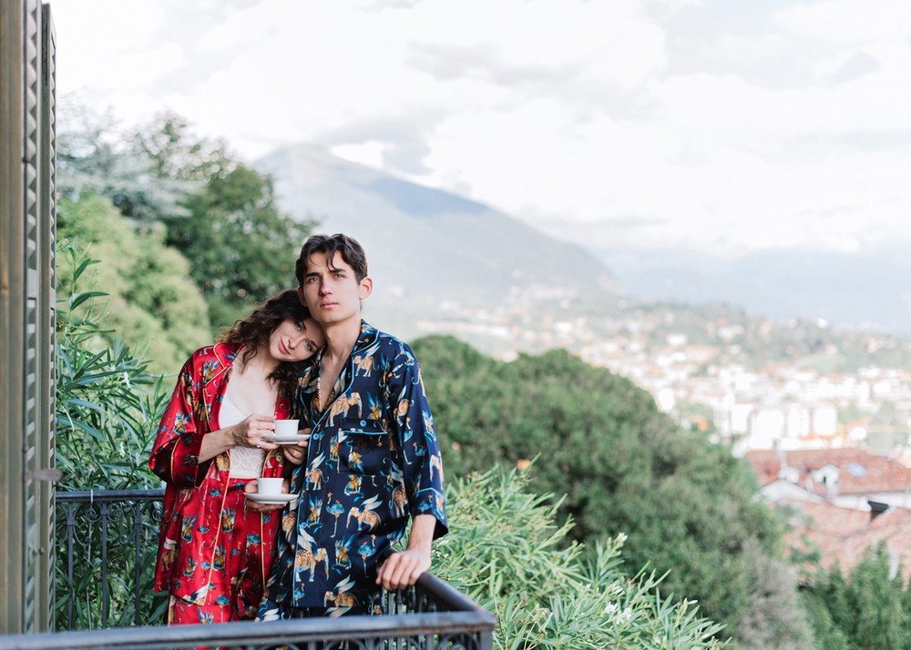 Taras & Yulia, Como wedding for two
