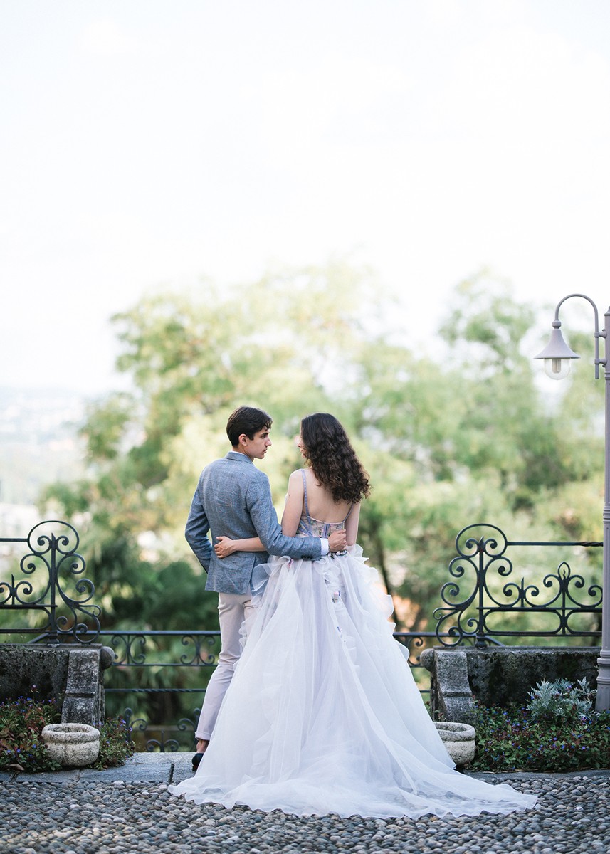 Taras & Yulia, Como wedding for two