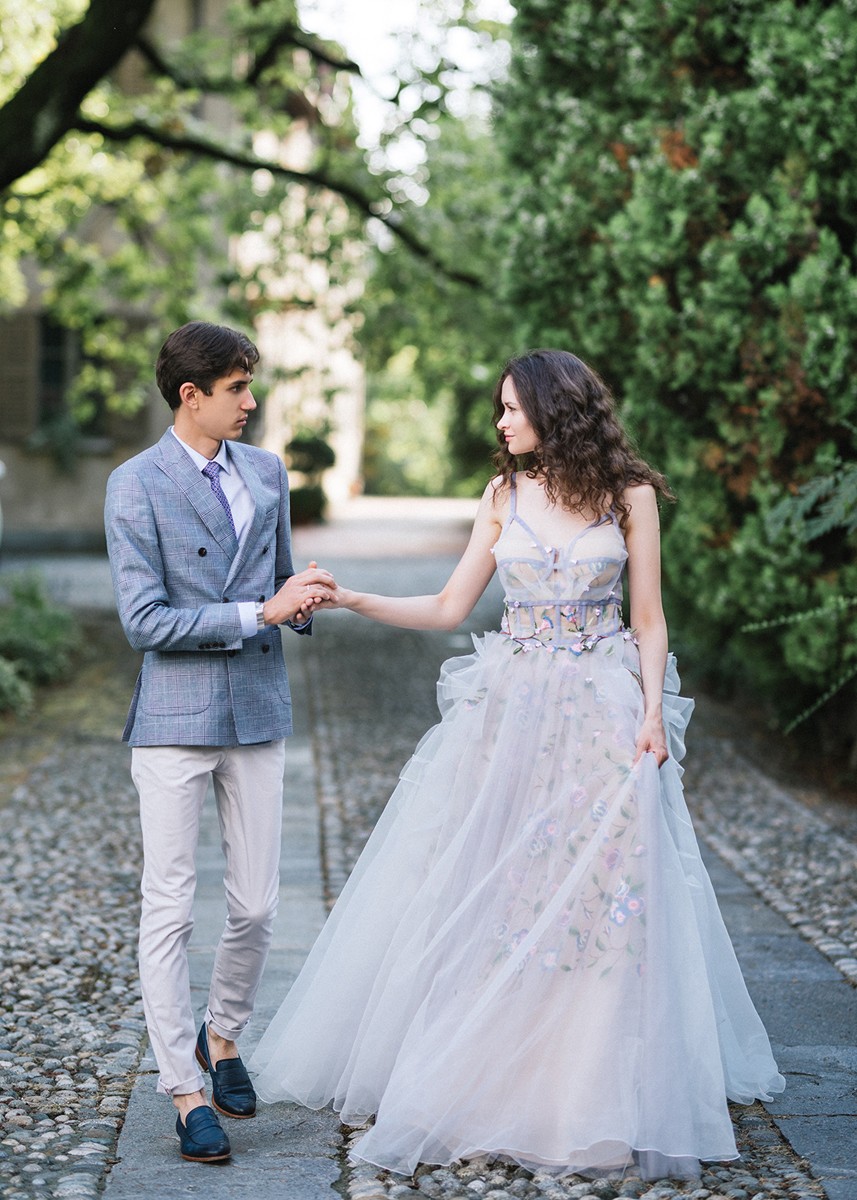 Taras & Yulia, Como wedding for two