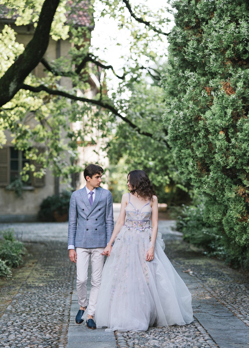 Taras & Yulia, Como wedding for two