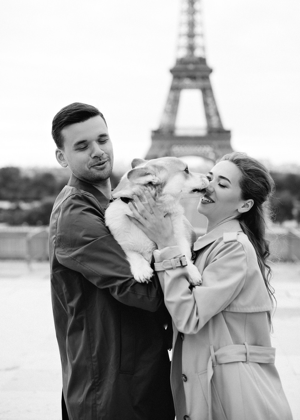 Irina & Alexander & Rocky, Paris