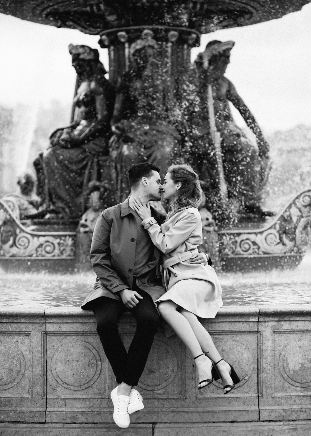 Irina & Alexander & Rocky, Paris