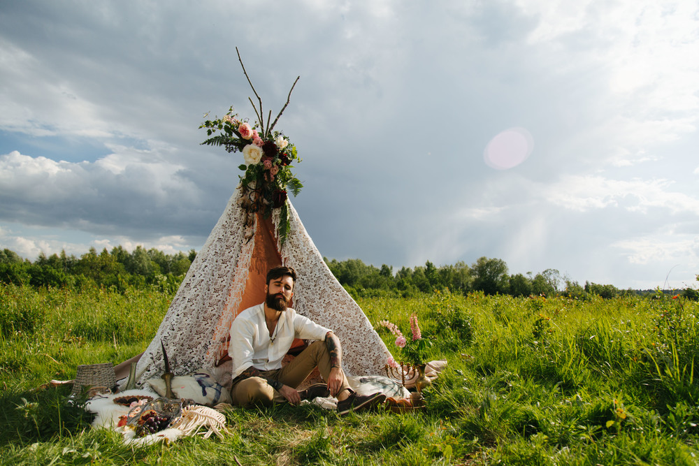 Hippie Wedding Надежда и Максим