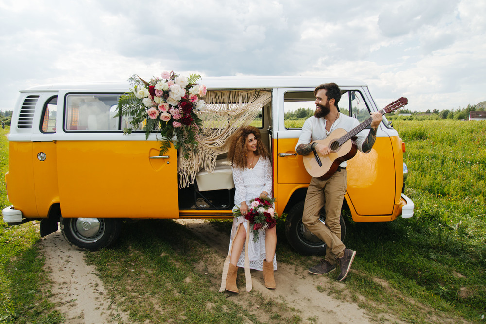 Hippie Wedding Надежда и Максим