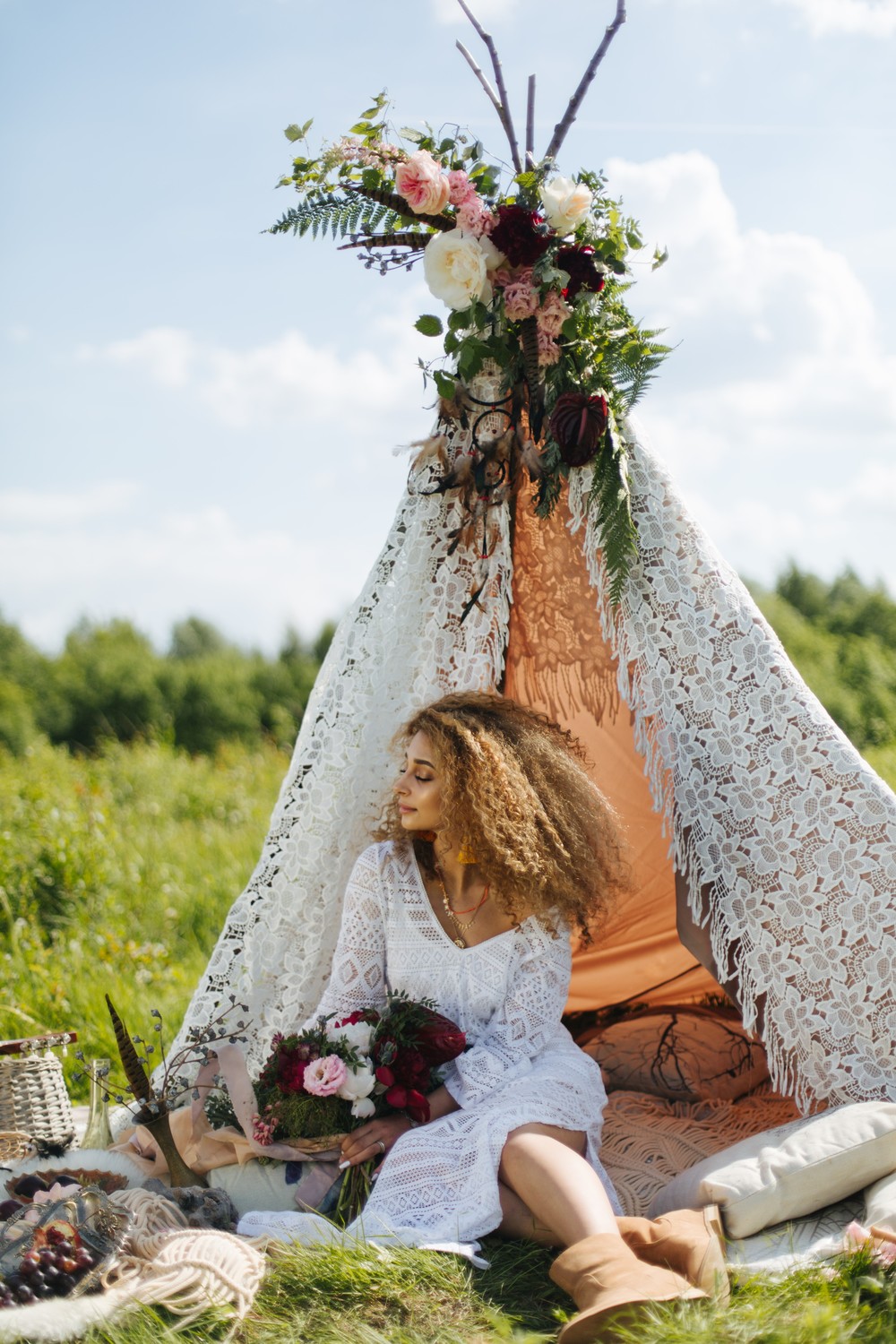 Hippie Wedding Надежда и Максим