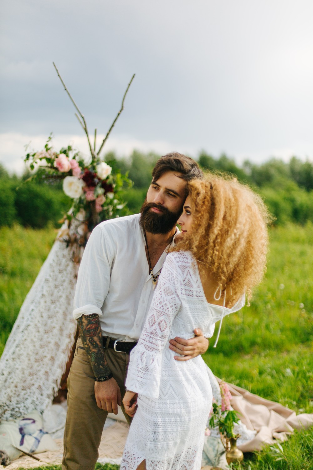 Hippie Wedding Надежда и Максим