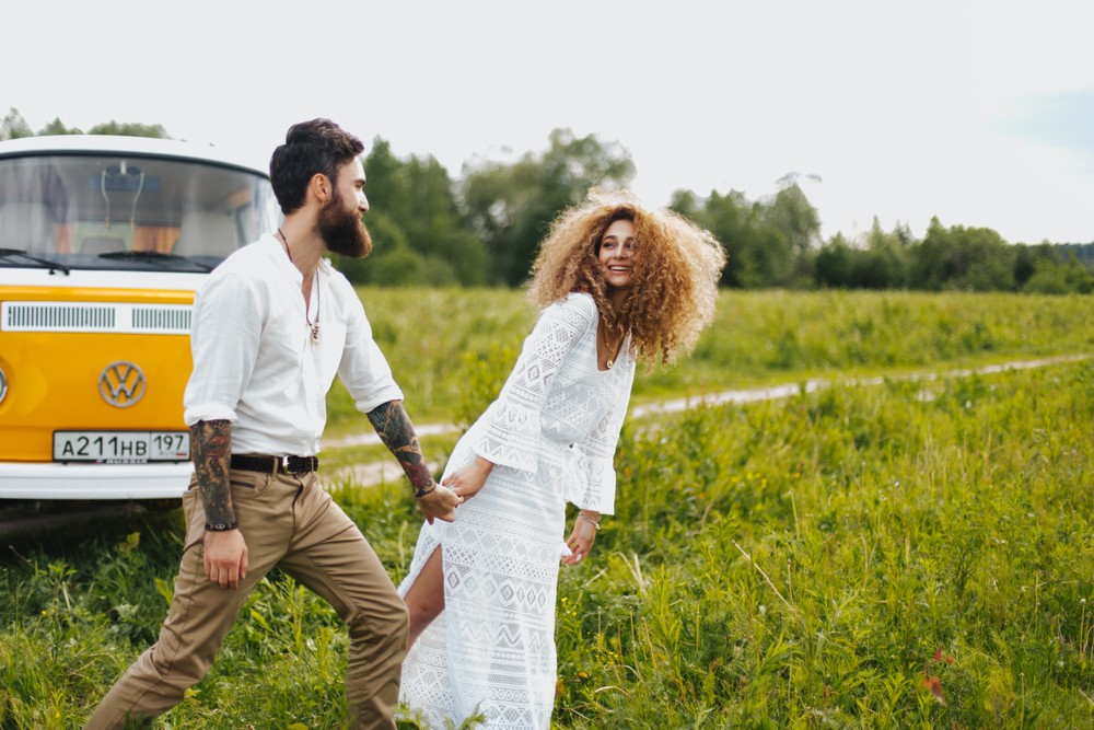 Hippie Wedding Надежда и Максим