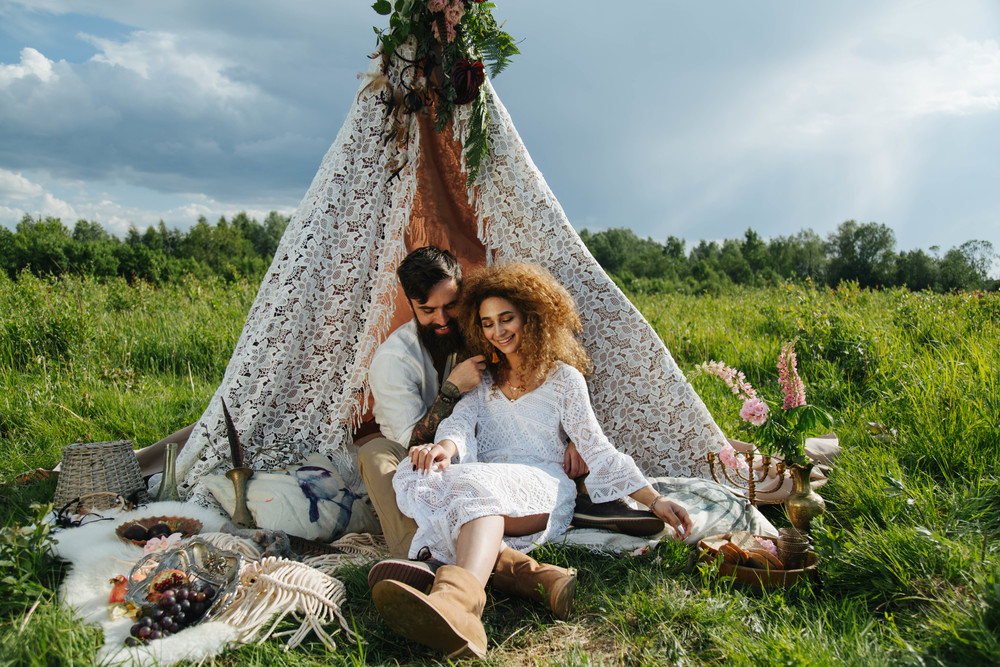 Hippie Wedding Надежда и Максим