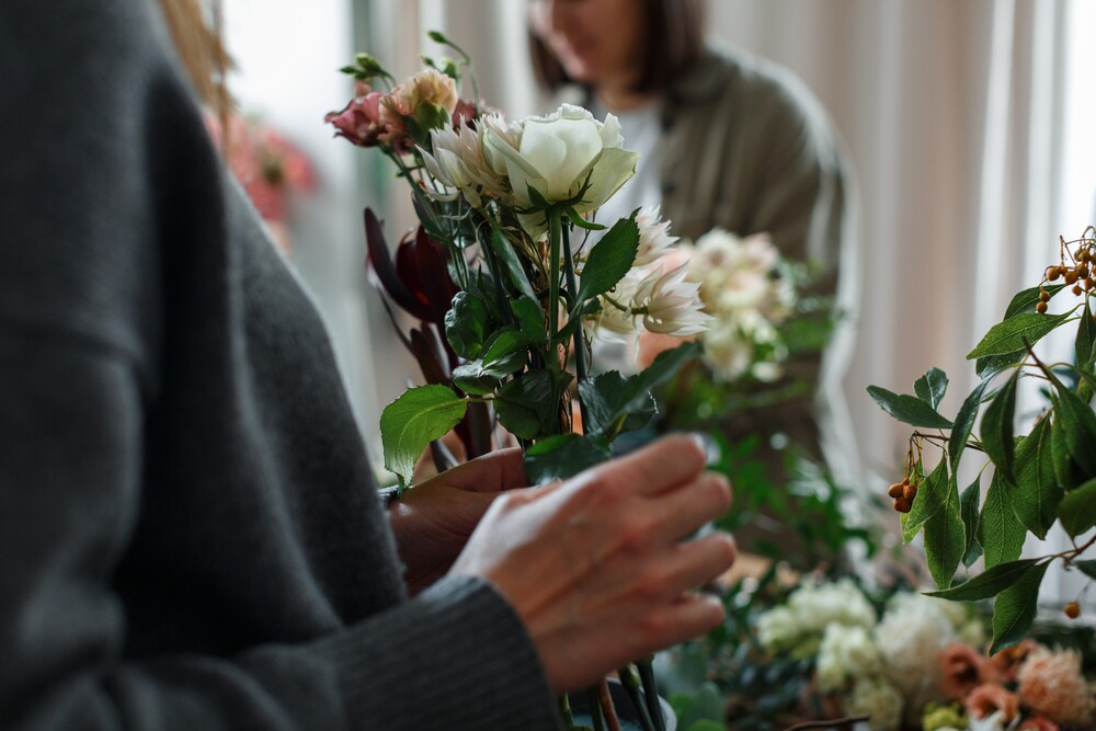 Мастер-класс по флористике от Lastochka Flowers