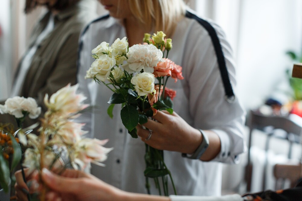 Мастер-класс по флористике от Lastochka Flowers