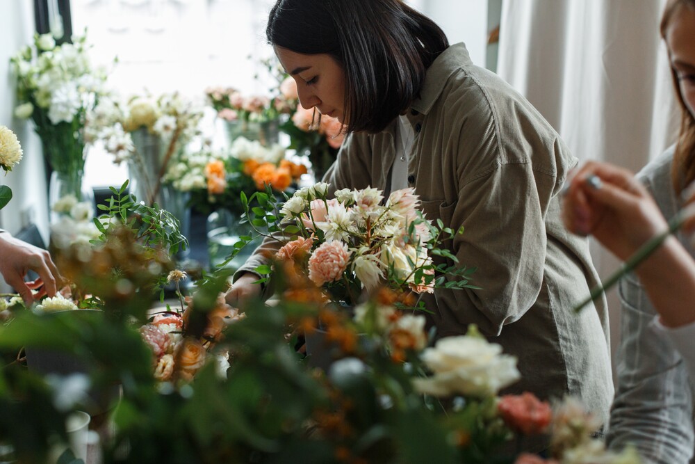 Мастер-класс по флористике от Lastochka Flowers