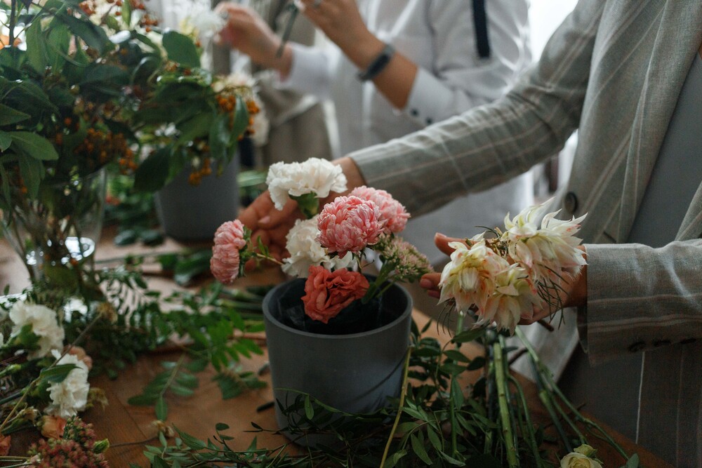 Мастер-класс по флористике от Lastochka Flowers