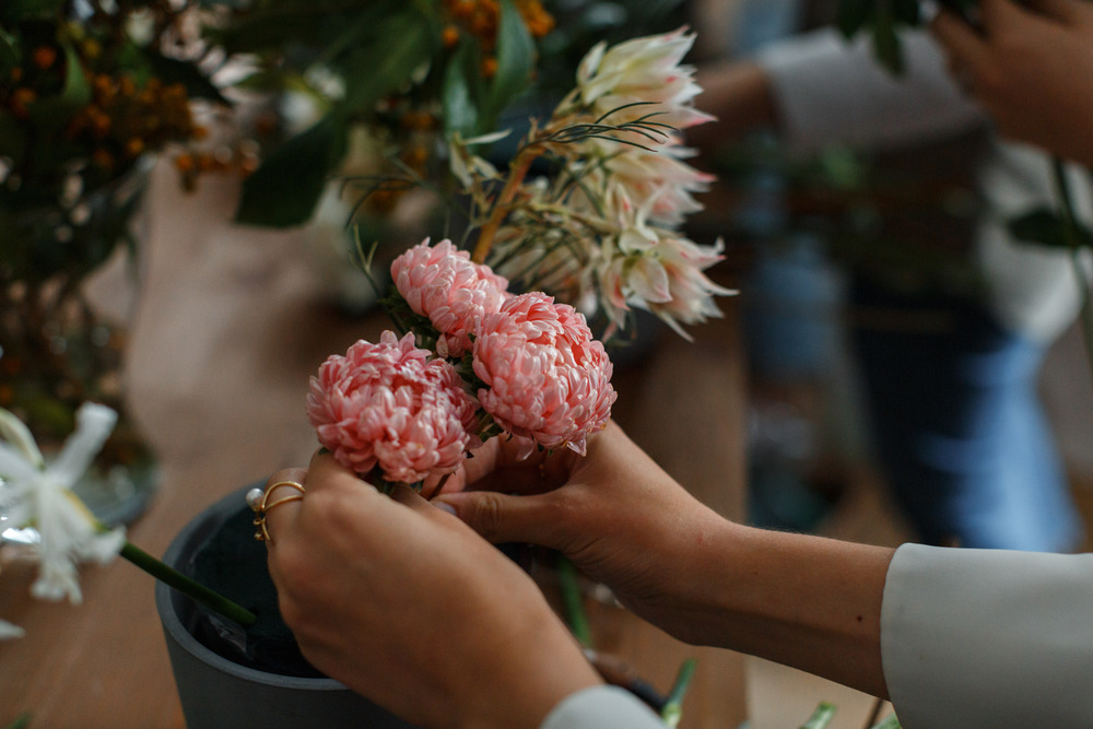 Мастер-класс по флористике от Lastochka Flowers