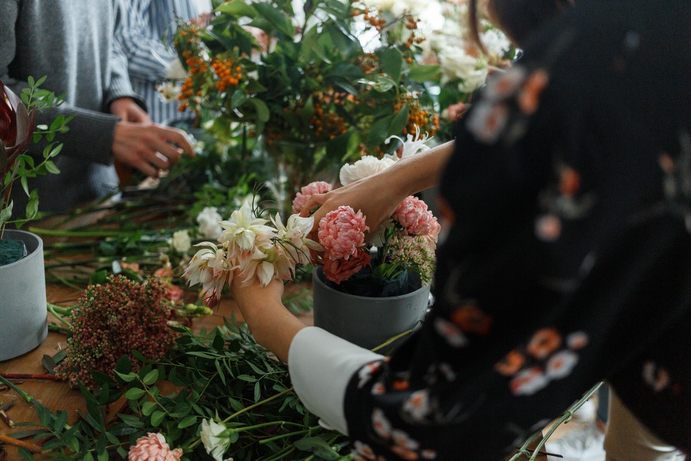 Мастер-класс по флористике от Lastochka Flowers