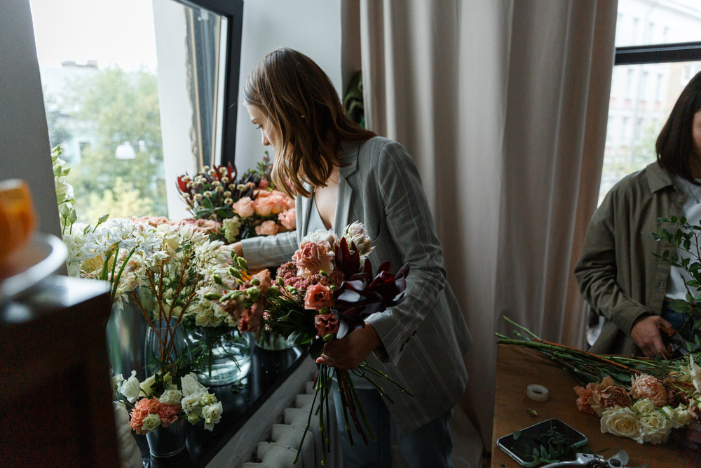 Мастер-класс по флористике от Lastochka Flowers