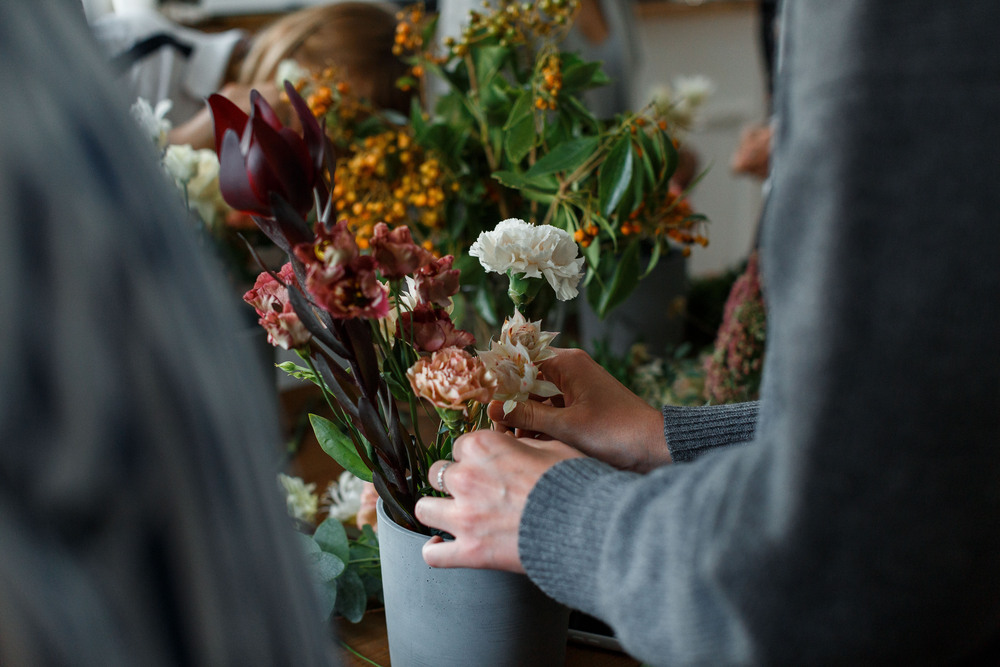 Мастер-класс по флористике от Lastochka Flowers