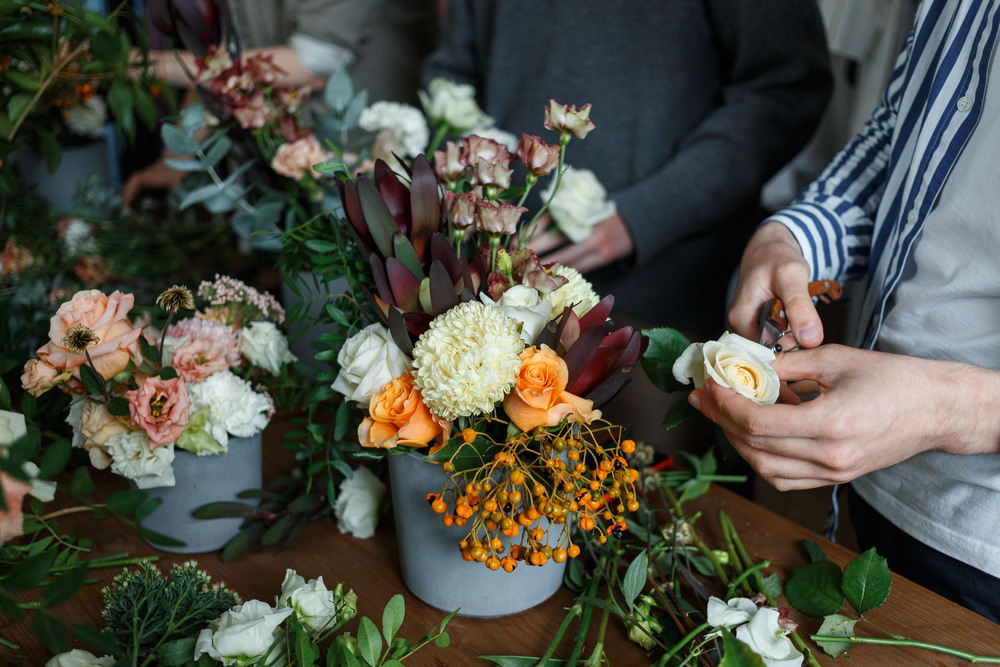 Мастер-класс по флористике от Lastochka Flowers