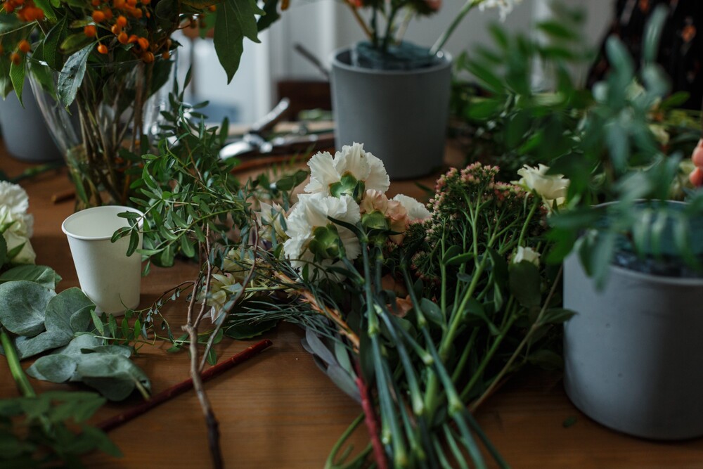 Мастер-класс по флористике от Lastochka Flowers