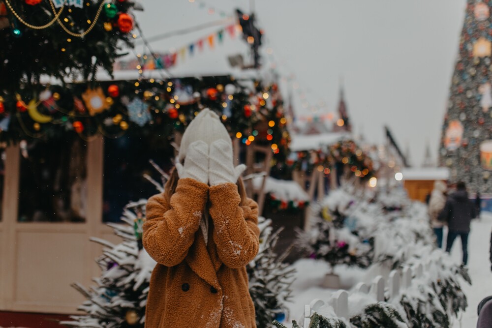 Прогулка на новогодней ярмарке