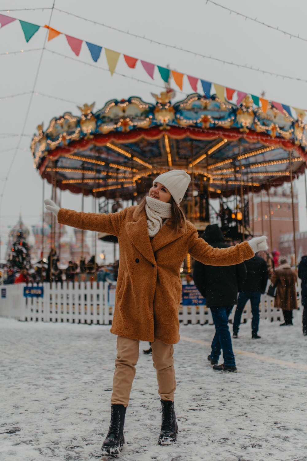 Прогулка на новогодней ярмарке