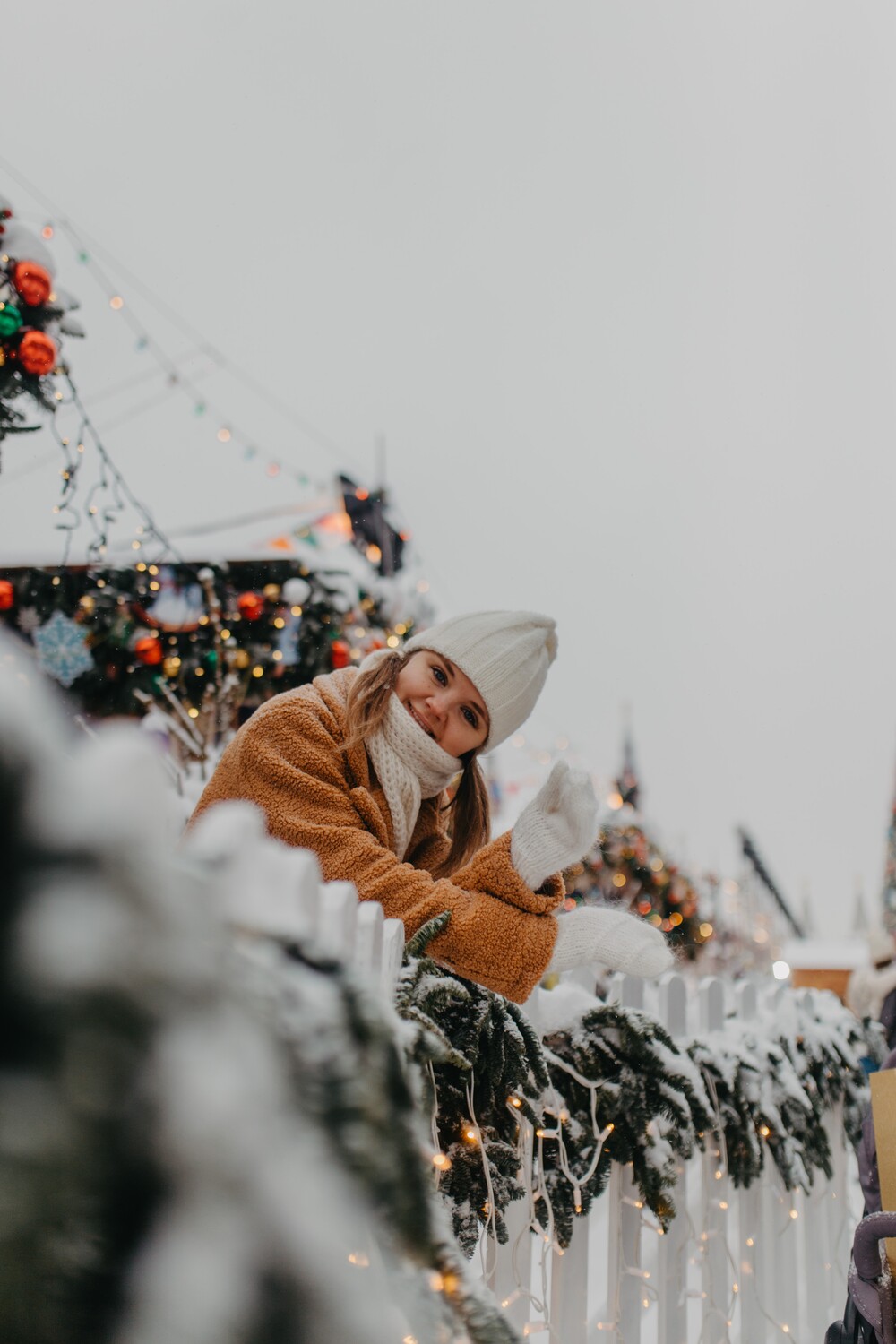 Прогулка на новогодней ярмарке