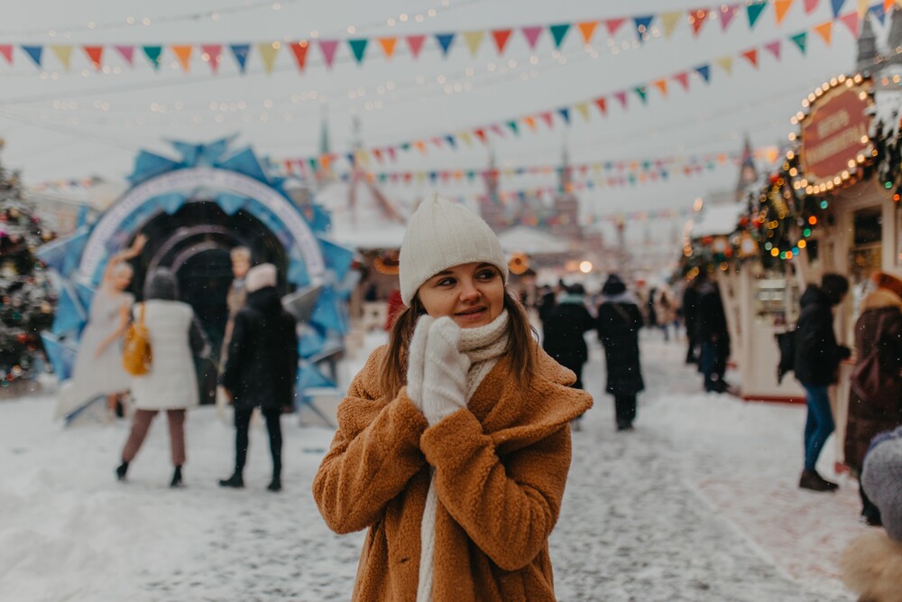 Прогулка на новогодней ярмарке